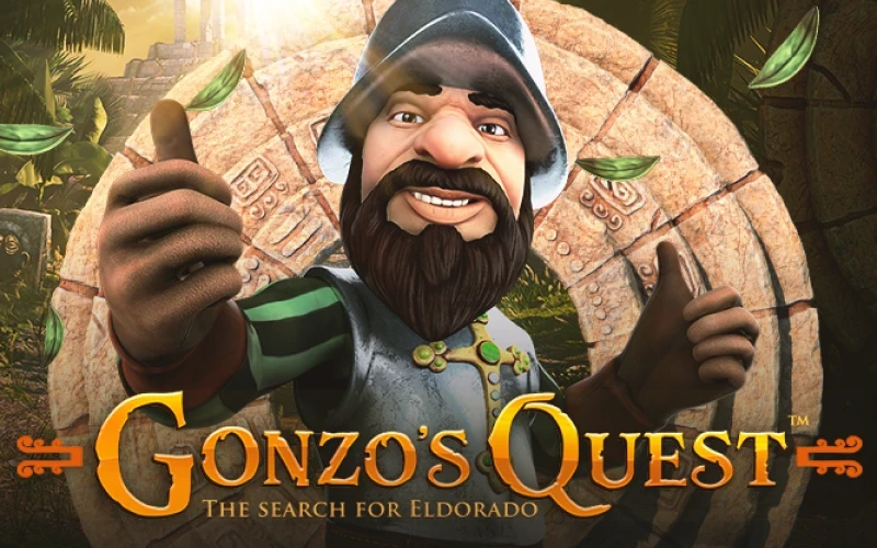 Play the Gonzo's Quest game at wowbet.