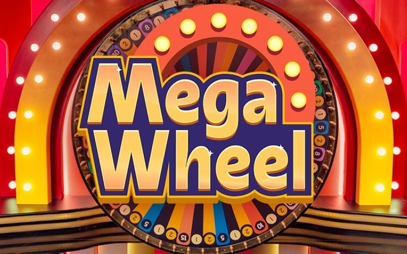 Play the Mega Wheel game at wowbet.