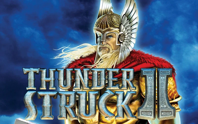 Play Thunderstruck II on the wowbet website.