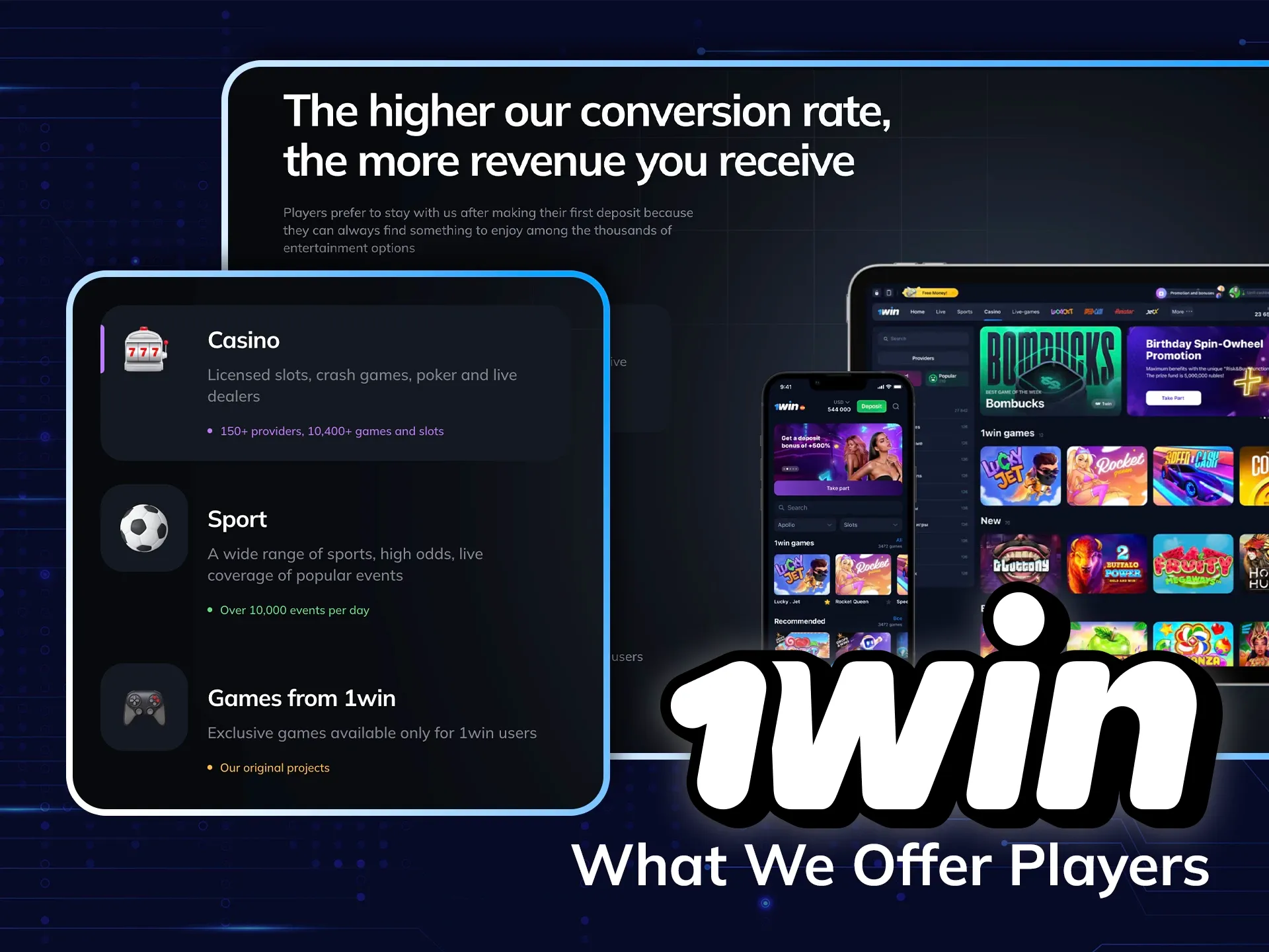 Learn more about the wowbet affiliate program.