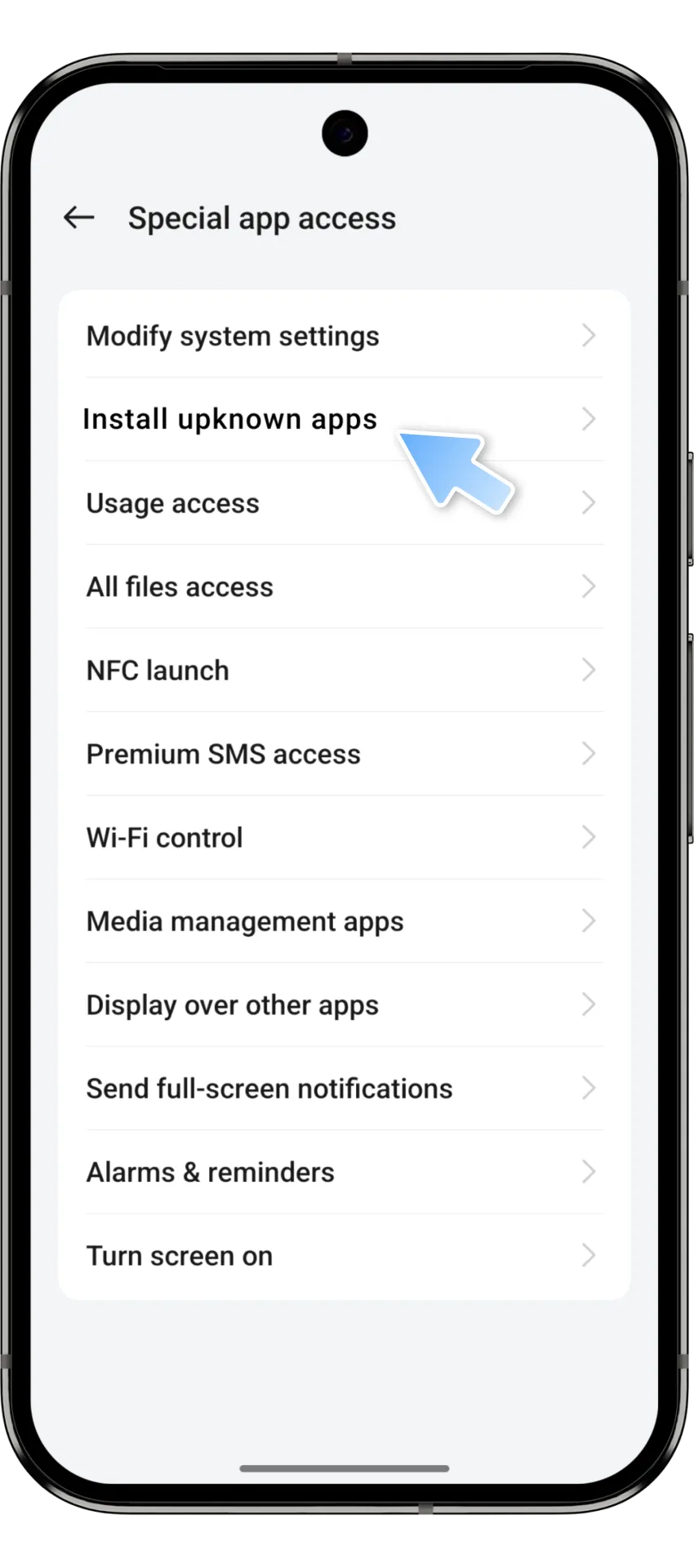 Allow installation from unknown sources to install the wowbet app.