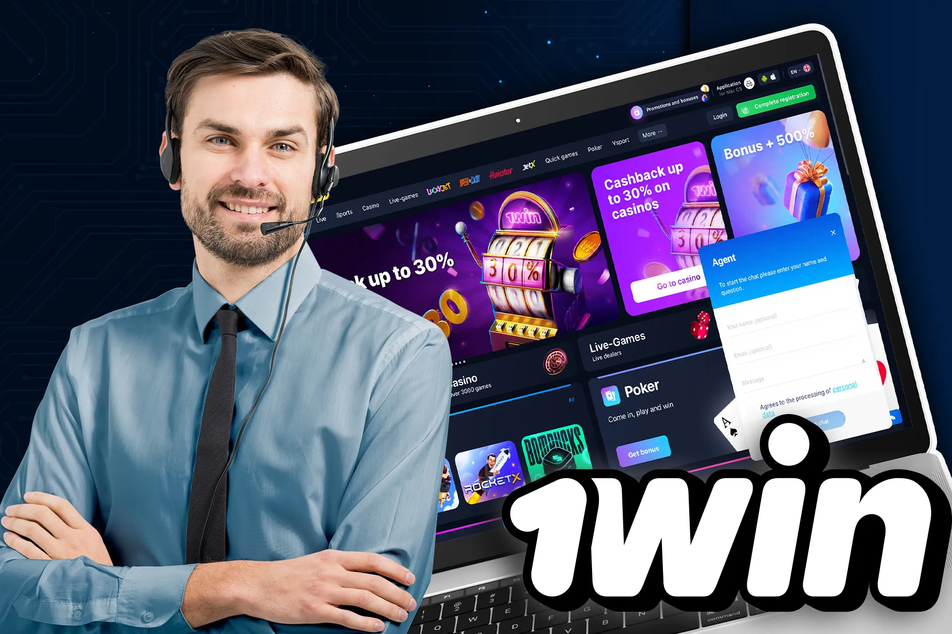 The wowbet live chat is working throughout the day.
