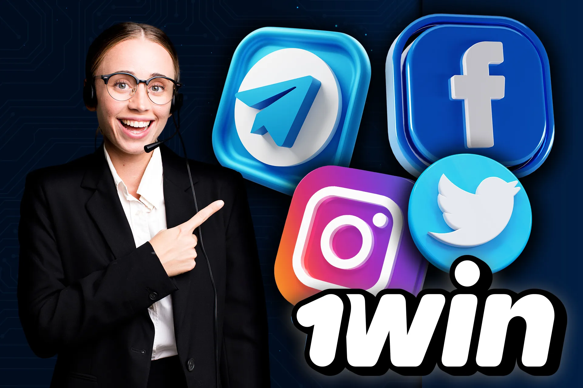 You can find the wowbet channels on various social media.