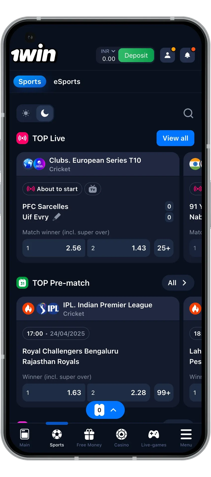 Join wowbet and enjoy exciting sporting events.