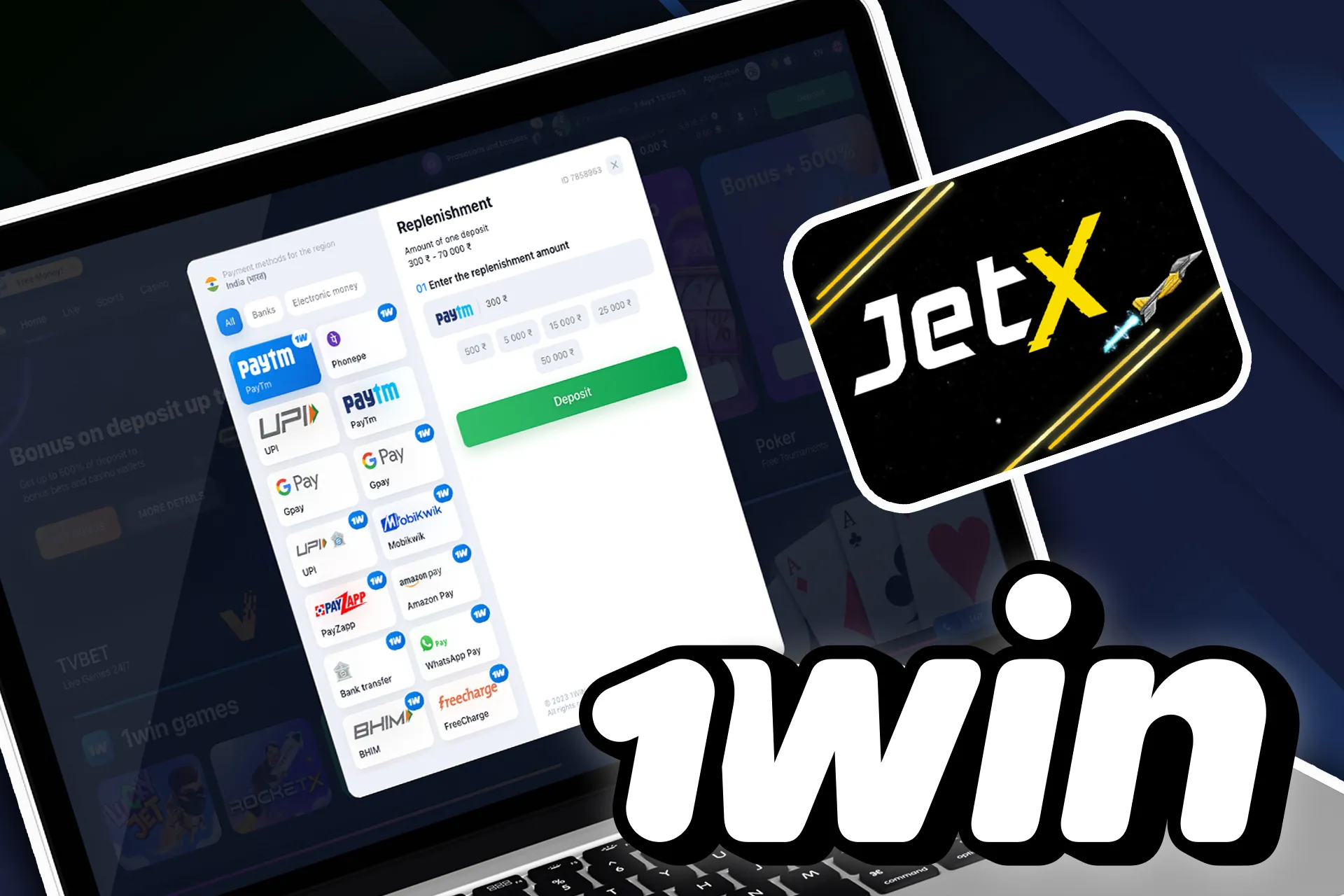 Top up your wowbet account.