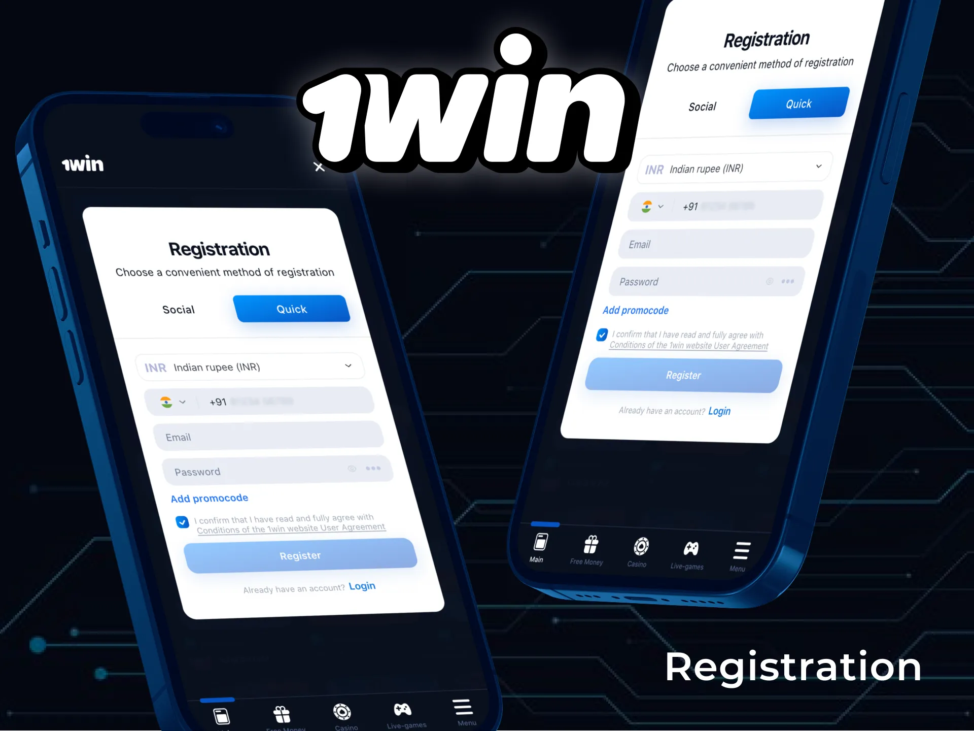 Go to the wowbet website and create your account.