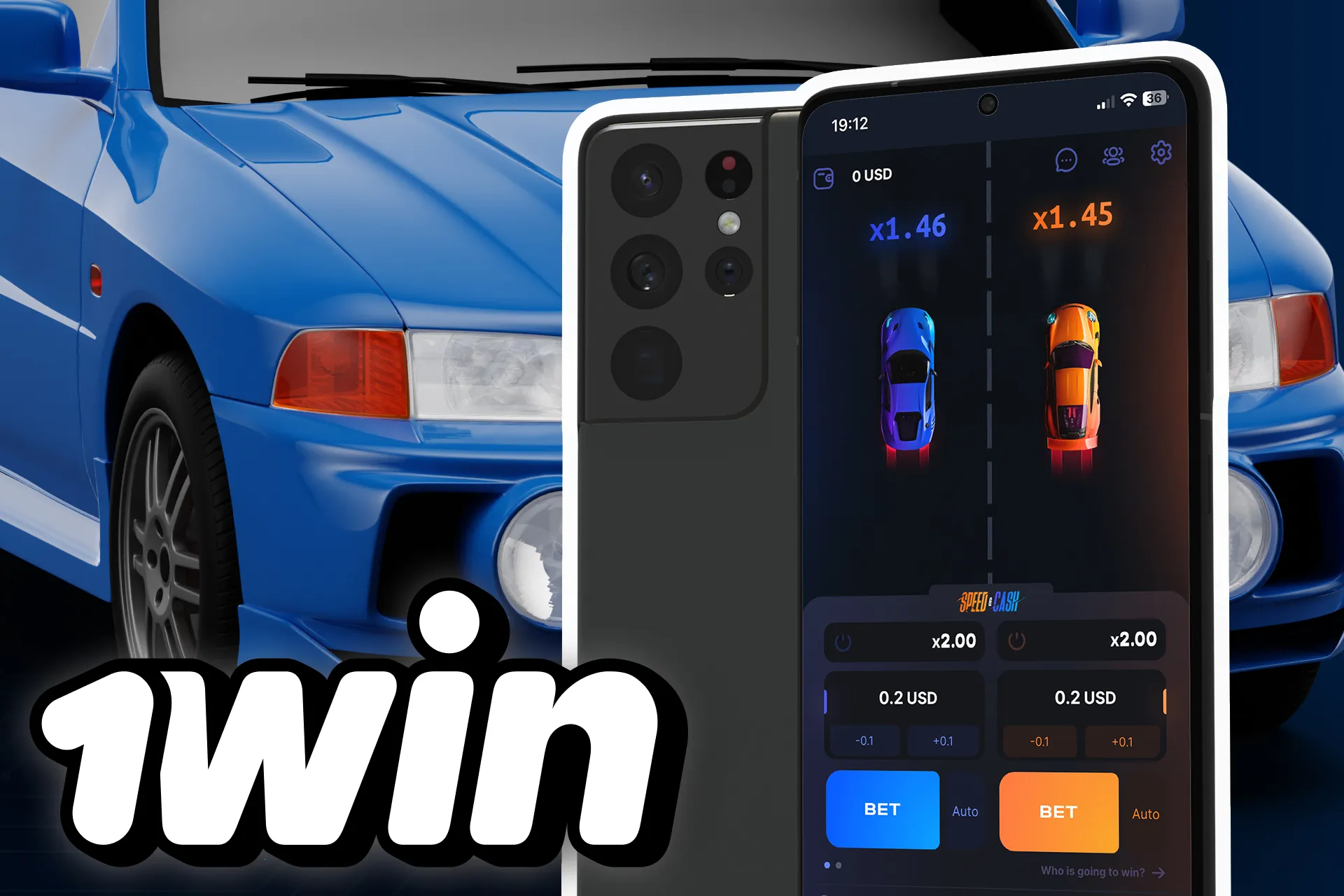 Open the wowbet official website and download the Speed and Cash game in your smartphone.